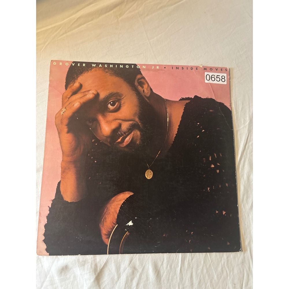 Grover Washington Jr Inside Moves Vinyl LP 12" Black Good 1984 Smooth Jazz Soul